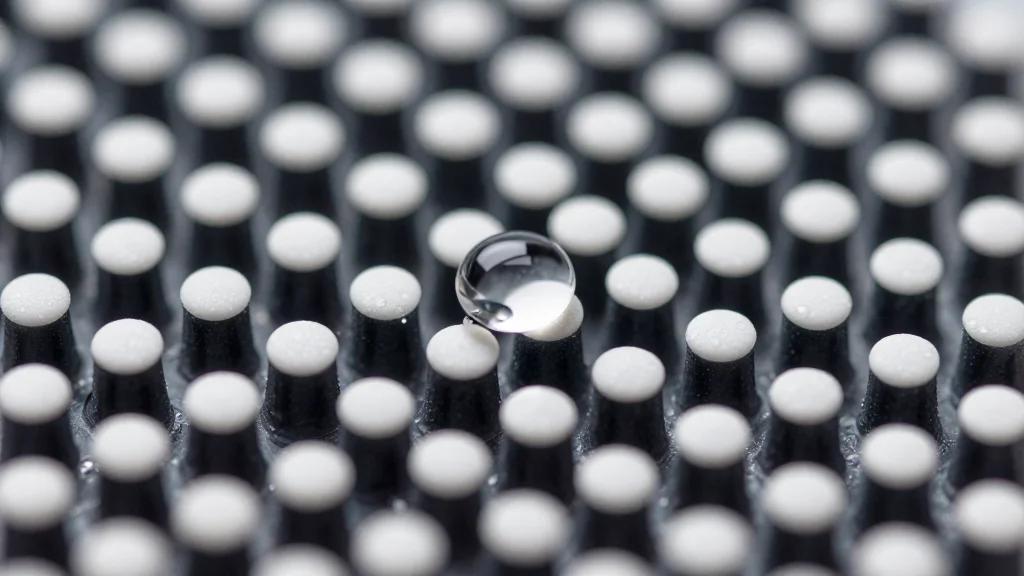 Water Drops Sliding Over Arrays of Janus Micropillars With Hydrophilic Tops: A New Mechanism of Drop Charging