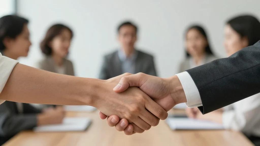 Shake Hands, Make Eye Contact to Ease Anticipation