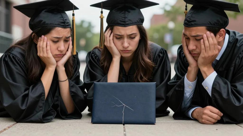 College Grads' Anger Stems From Deep Sense Of Betrayal