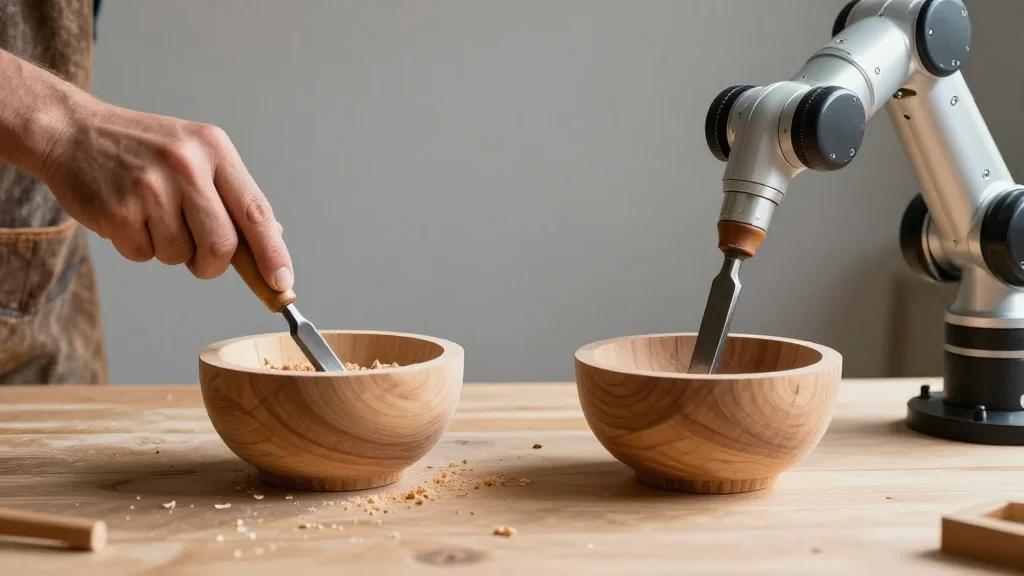 Knowledge Workers Become Machinists as Agents Automate Craft