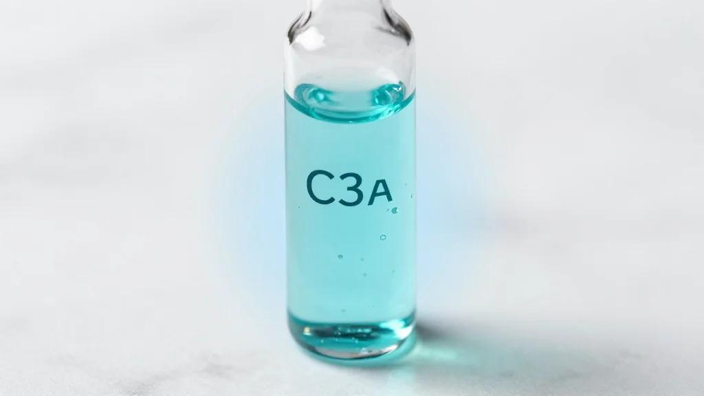 Calorie Restriction Deactivates Complement C3a, Slowing Inflammaging