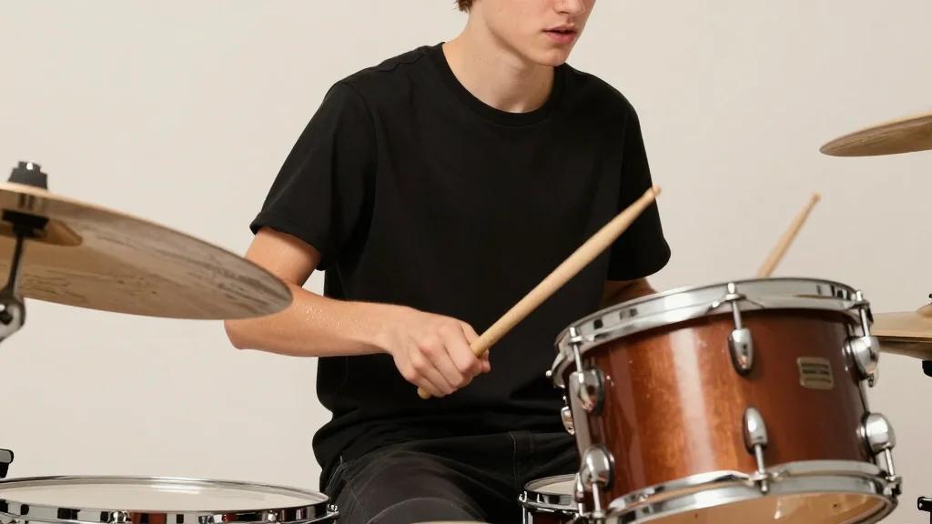 Teen Dave Grohl's Drum Skills Hint Future Rock Stardom