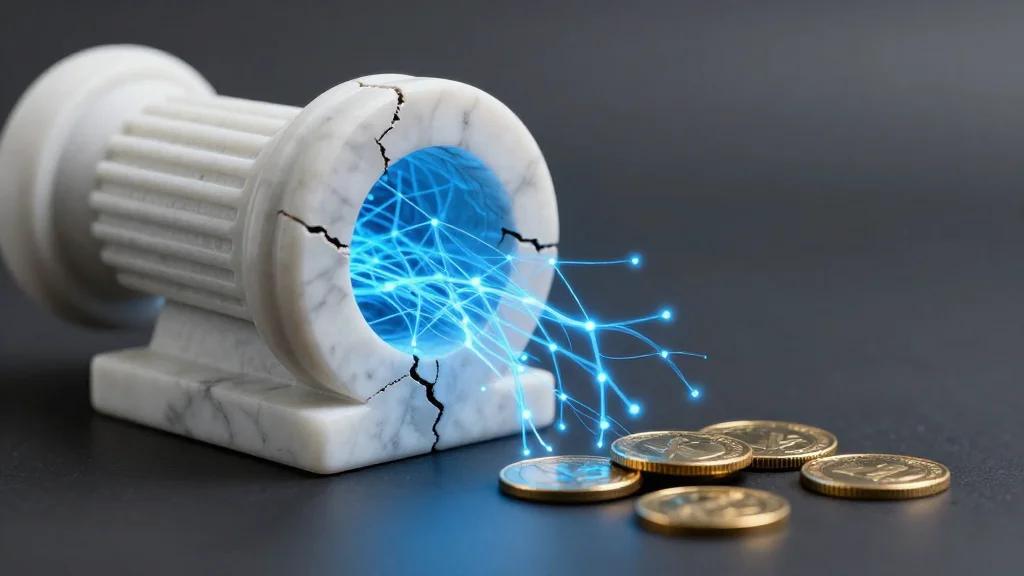 AI Threatens Tech Moats, Future Cashflow Valuations Collapse