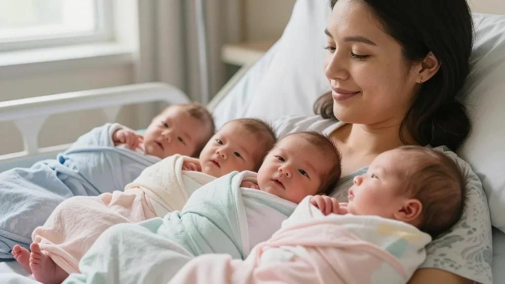 Couple Delivers Rare Identical Quadruplet Girls, All Named With ‘A’