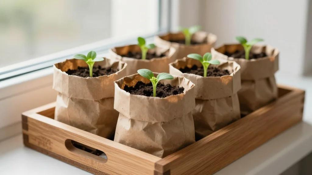 Stop Binning Trader Joe’s Paper Bags – This Clever Plastic‑free Seed‑starting Hack Belongs on Your Windowsill