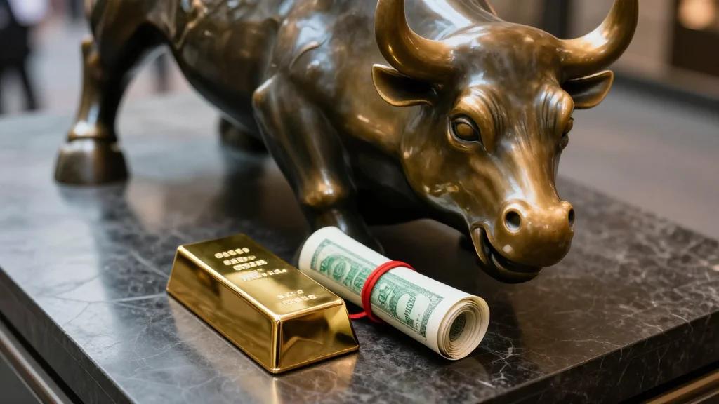 Midday Rally Fades as Bond and Gold Risks Rise