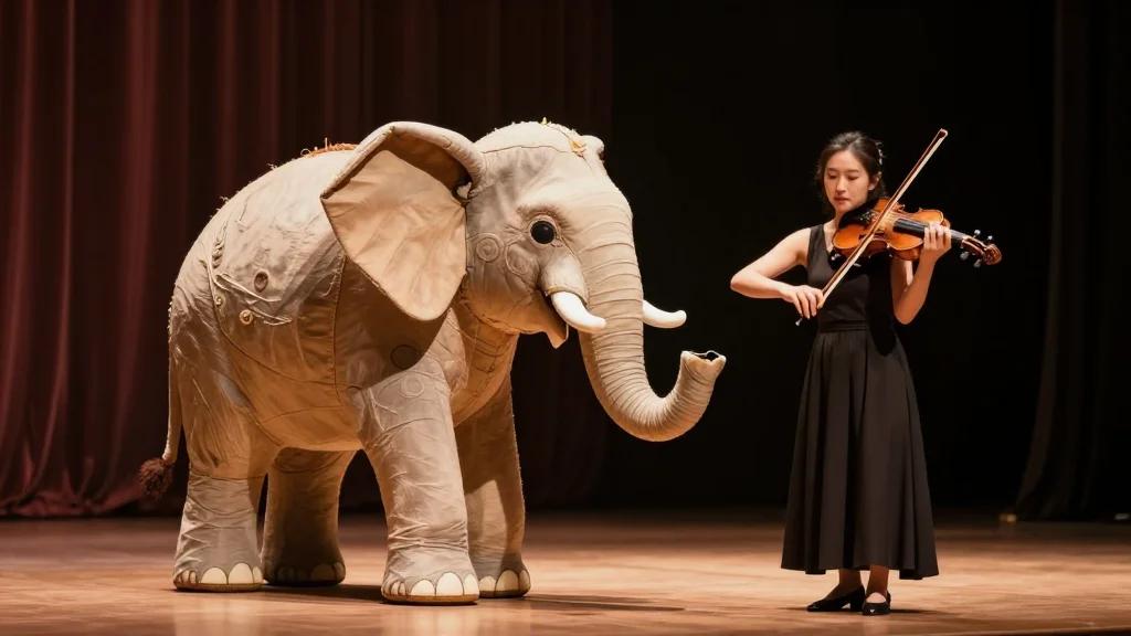 New Hampshire Debuts Life‑Size Elephant Puppet Musical