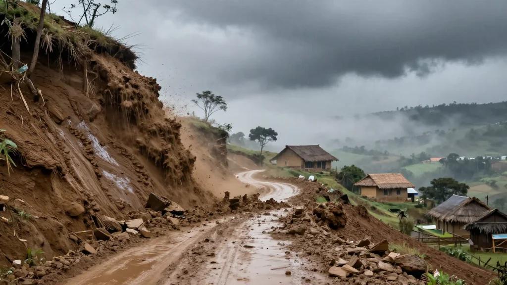 Torrential Rains Trigger Deadly Ethiopia Landslide, 65 Dead