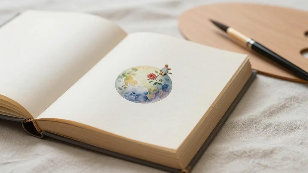 Invisible Essentials Revealed in Little Prince Originals