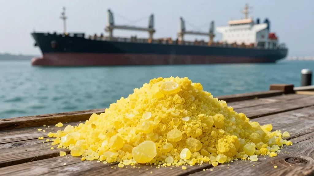 Abu Dhabi's Adnoc Raises Apr Sulphur Price by $70/T