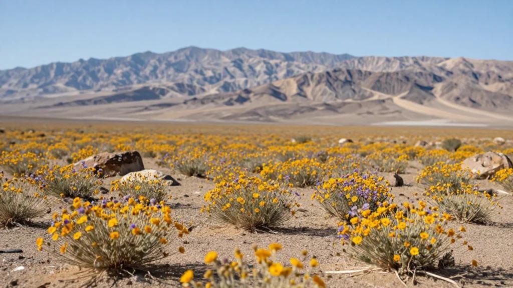 See Death Valley Covered in an Ethereal Blanket of Wildflowers