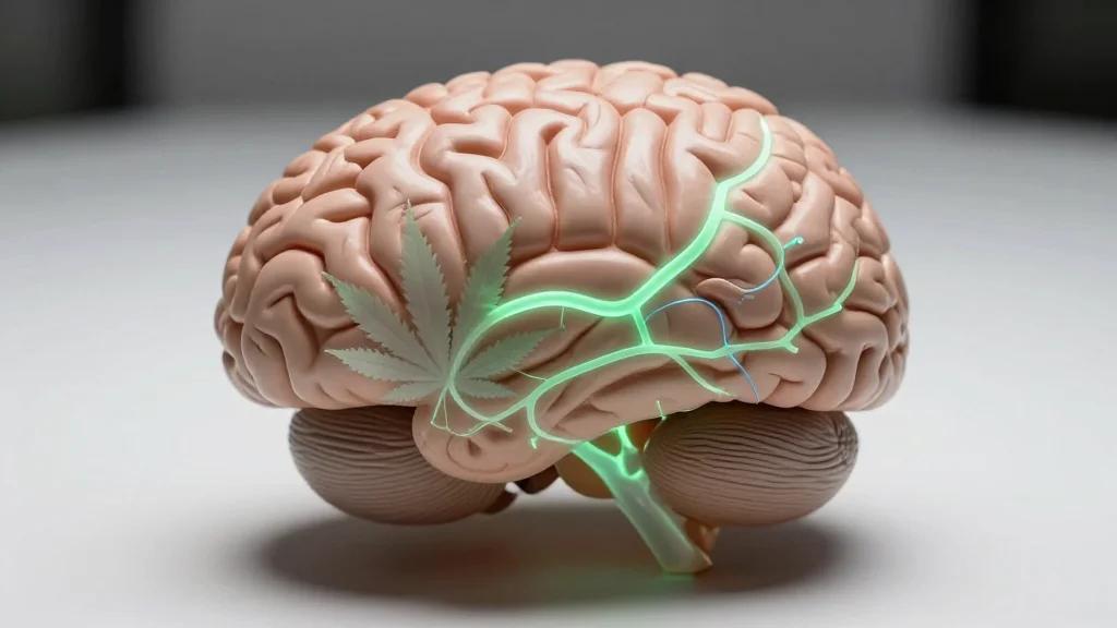 Co-Occurring Depression and Cannabis Use Linked to Less Efficient Brain Networks