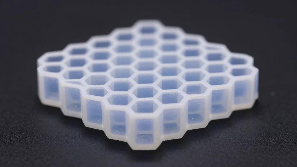 Design and Application of a Photo‐Thermal Dual‐Curable Resin for Architected Microwave Absorbers in the X‐Band via DLP Printing