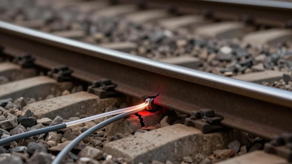 Fiber Optic Rails Detect Faulty Wheels and Intrusions Instantly