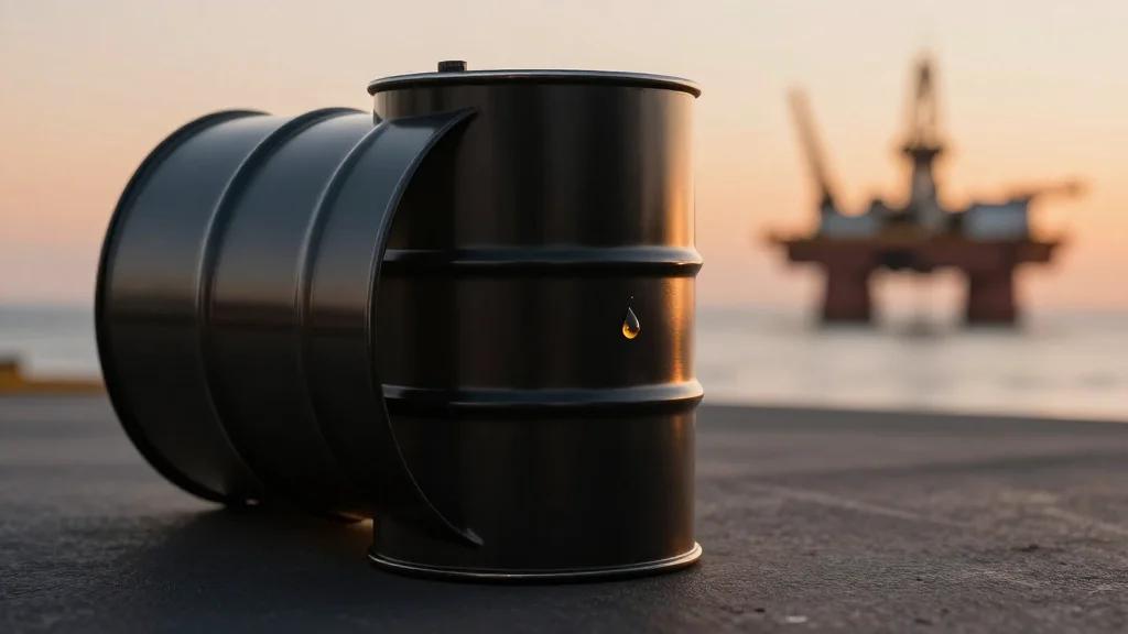 Crude Oil Edges Lower As Investors Assess Easing Supply Concerns