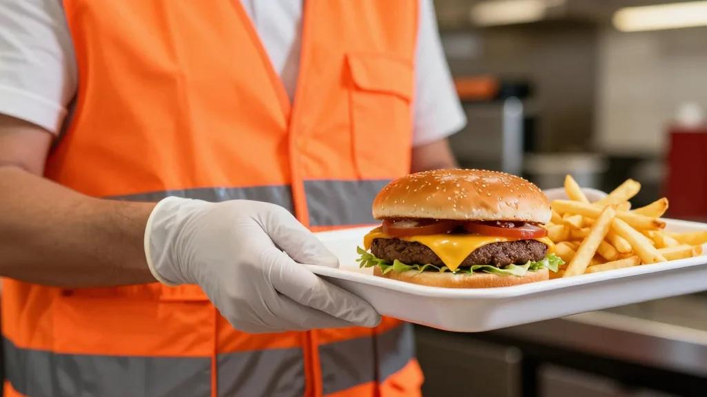 Workers Protest at Carl's Jr. In North Hollywood for Protection From Violent Customers