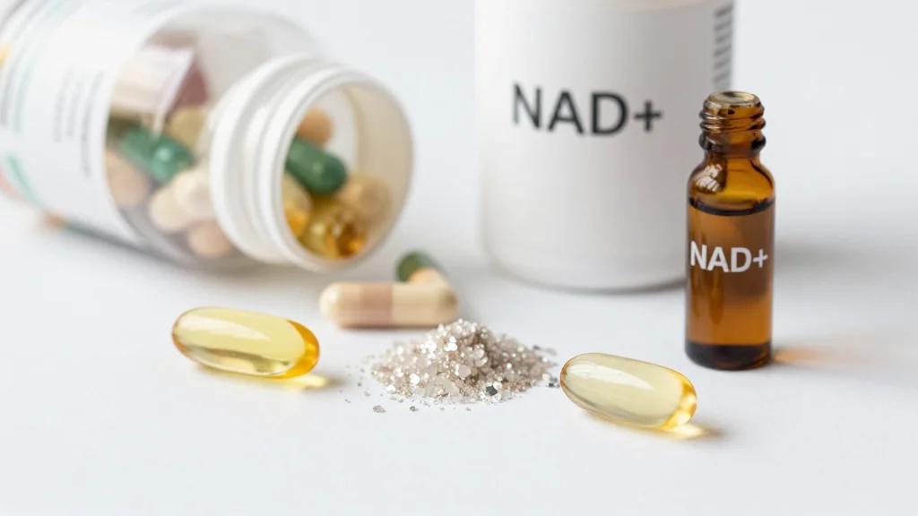 Key Nutrients: Vitamin D, B‑vitamins, Magnesium, Melatonin, NAD