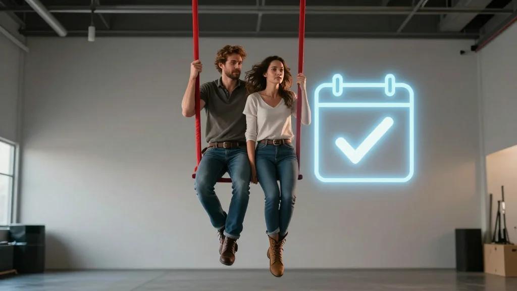 AI Handles Chores, Couples Book Trapeze Date Night