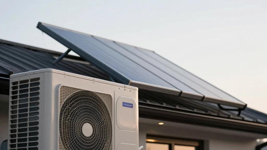 Solar-Assisted Air-Source Heat Pump for Radiant Floor Heating