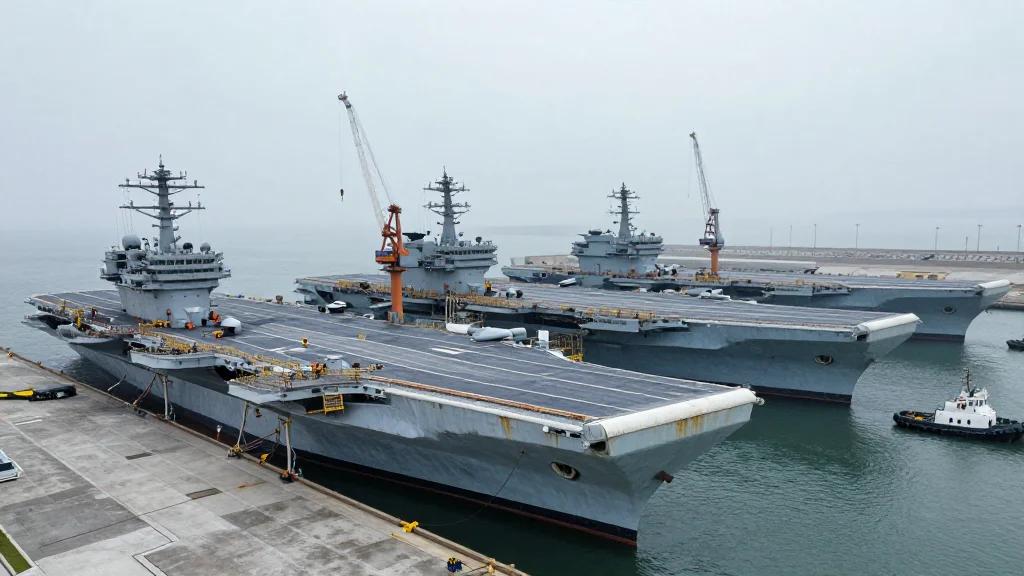 Navy's Carrier Fleet Stumbles: Fires, Extensions, Delays