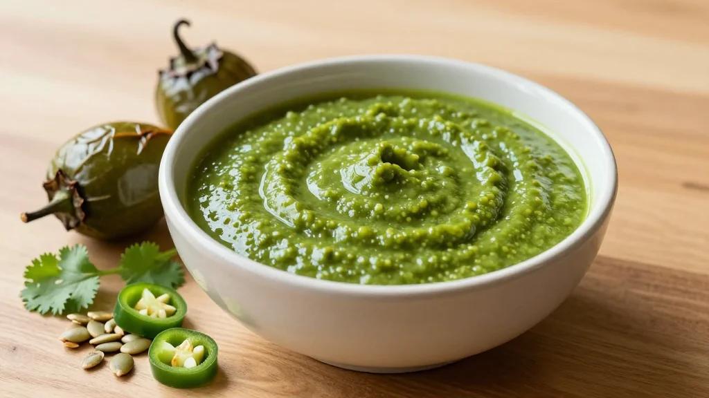 Pork Tenderloin in Green Pipián Simmer Sauce