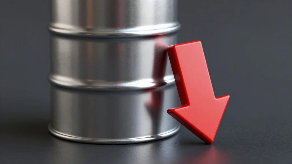 Crude Oil Falls 10% as Strait of Hormuz Opens