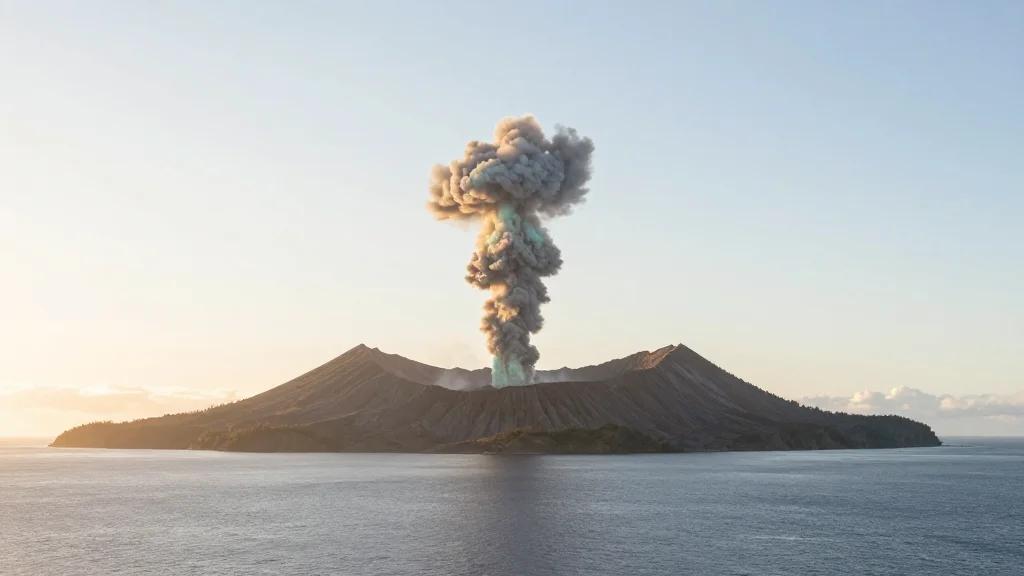Volcanic Plume Cuts Methane by 900 Mg Daily, Study Shows Natural Climate Feedback