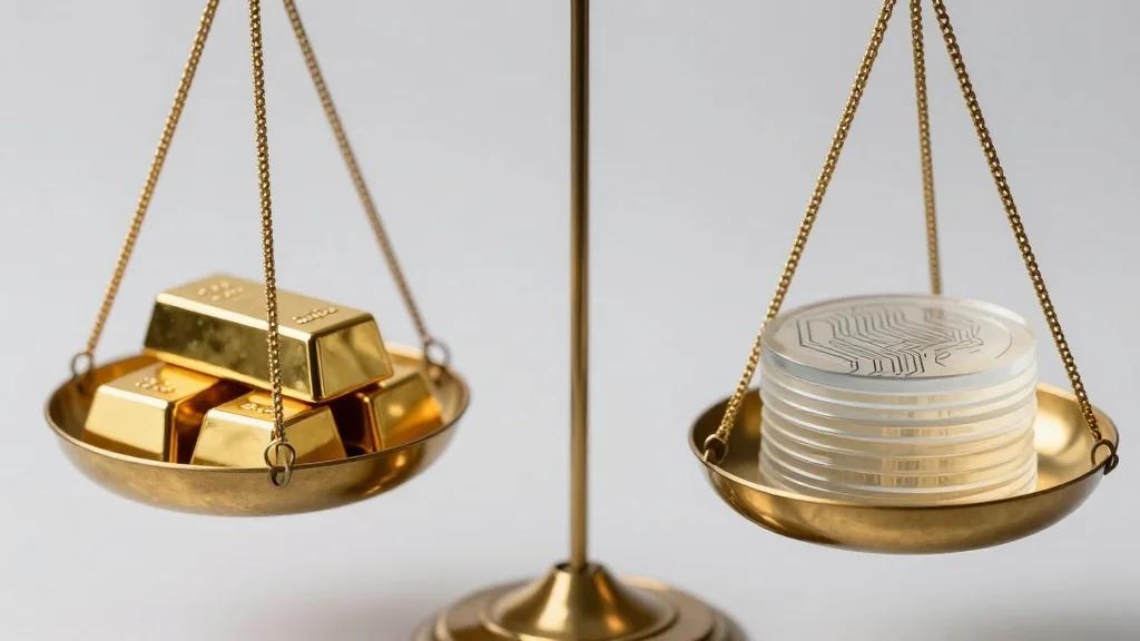 Global Fiat Fears Boost Gold and USD Stablecoins