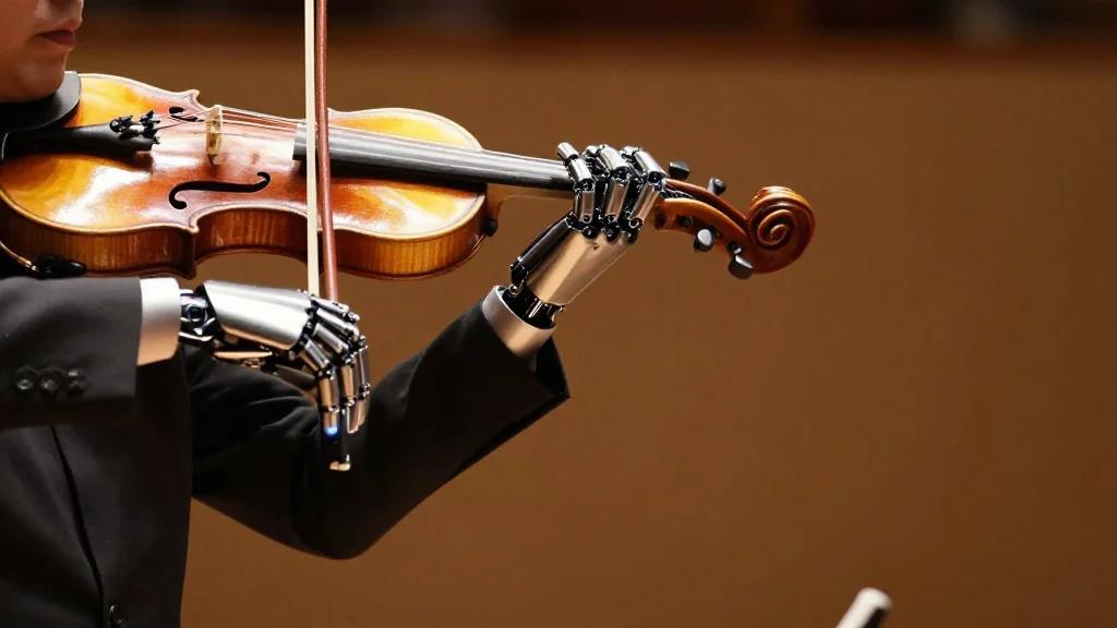 Researchers Say Robotic Exoskeletons Using Haptic Feedback Help in Violin Duo Coordination