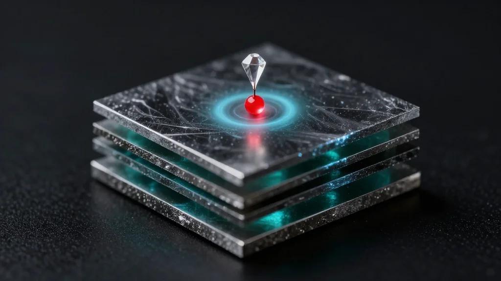 Twisted 2D Layers Reveal Stable Nanoscale Magnetic Structures