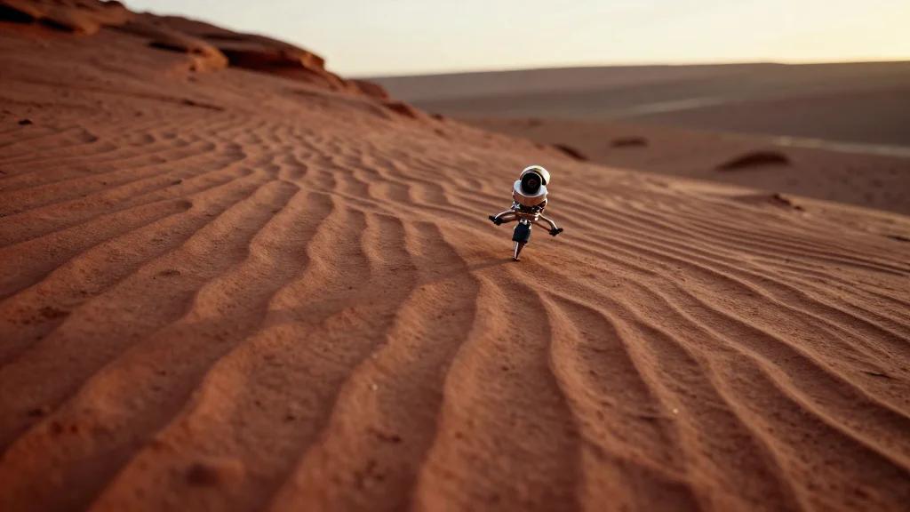 Relics of an Ancient Sandstorm on Mars Point to Earth-Like Winds