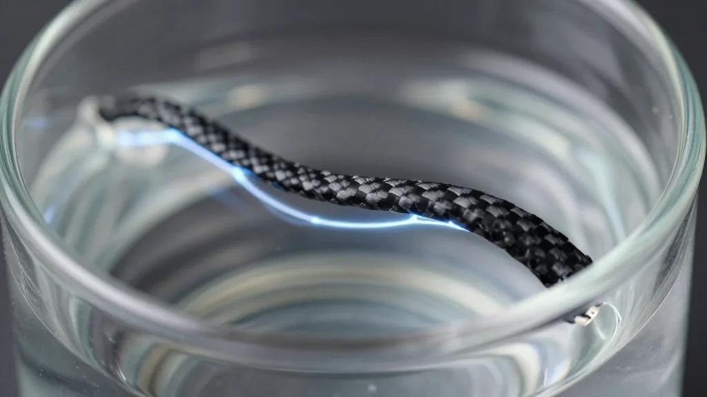 Carbon Fibers Bend and Straighten Under Electric Control
