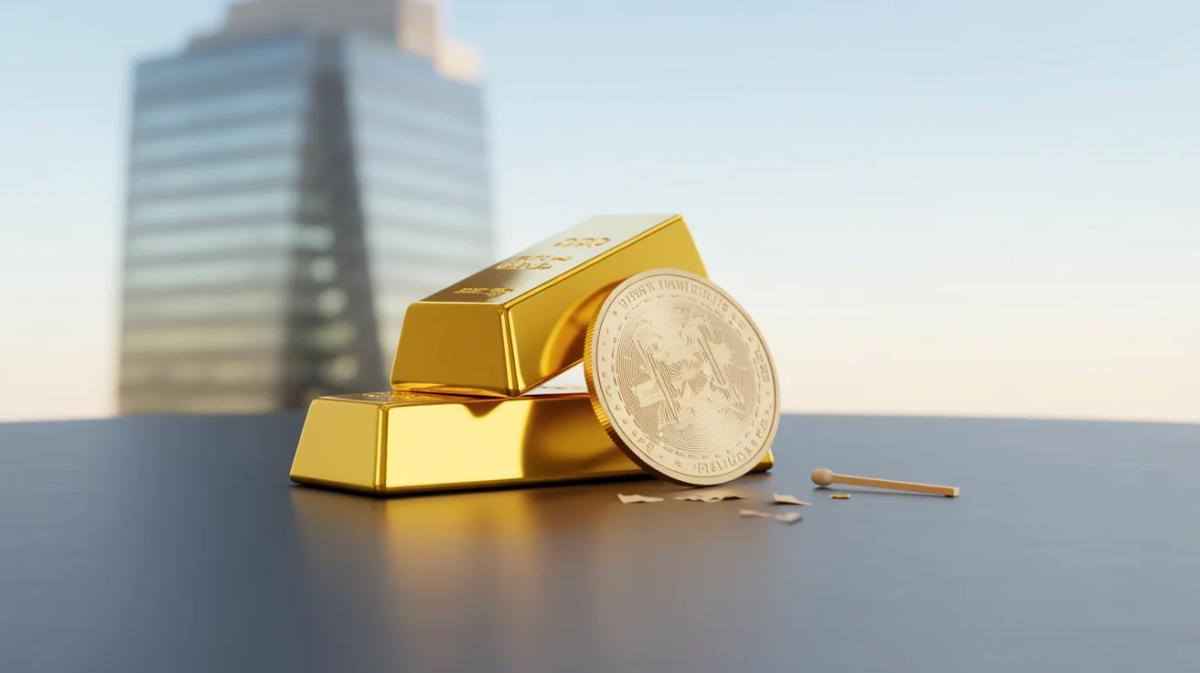 Gold Surges to $4,400 While Crypto Stumbles