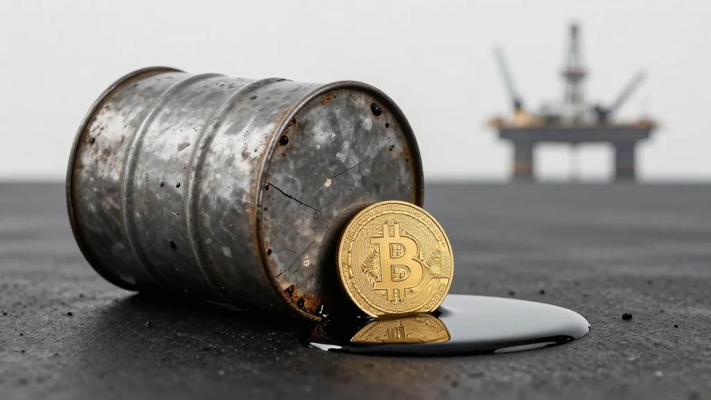 Geopolitical Oil Shock Sends Crypto Prices Tumbling
