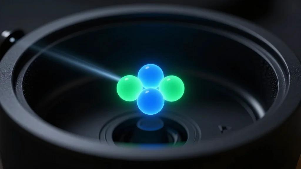 Watching Atoms Roam Before They Decay