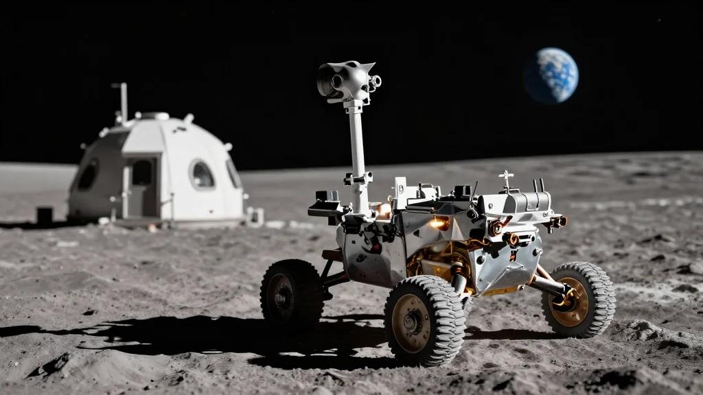 Details of the NASA Moonbase Plans Include a Fifteen Ton Lunar Rover