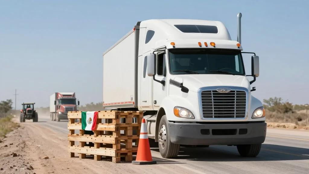 Mexico Freight Disruption Lingers as Truckers’ Strike Fractures