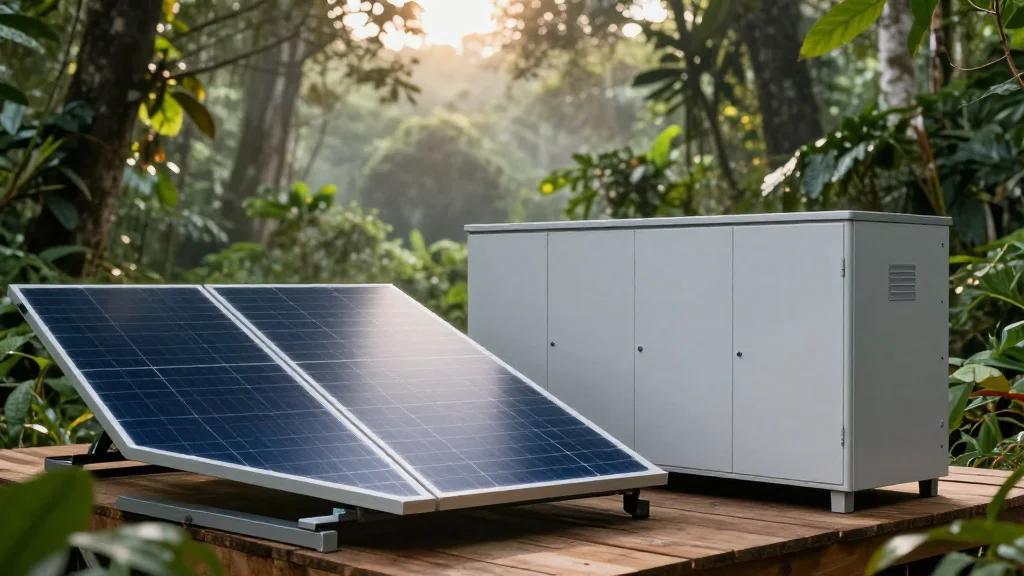 Solar & Battery Microgrids Power Amazon’s Off‑grid Villages