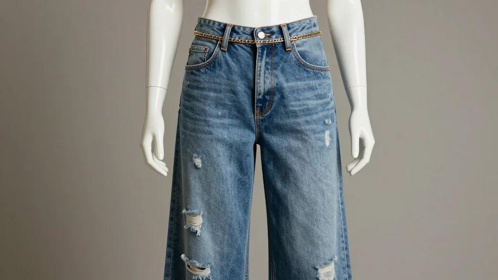 Celebrities Embrace Flare Jeans and Distressed Denim Trends