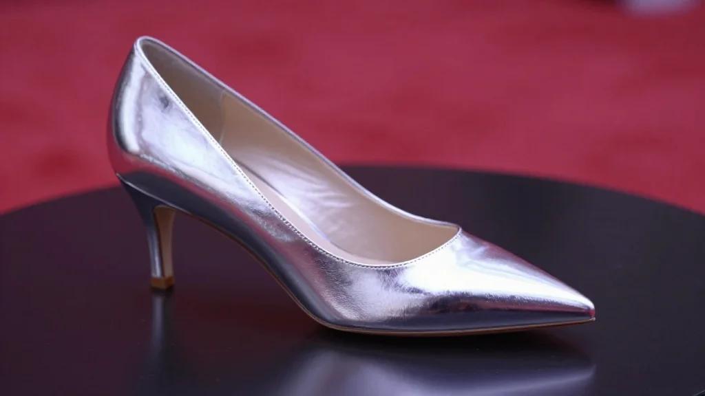 Brie Larson Takes Method Dressing Down to the Shoes in Silver Pumps at the Kyoto ‘Super Mario Galaxy’ Premiere