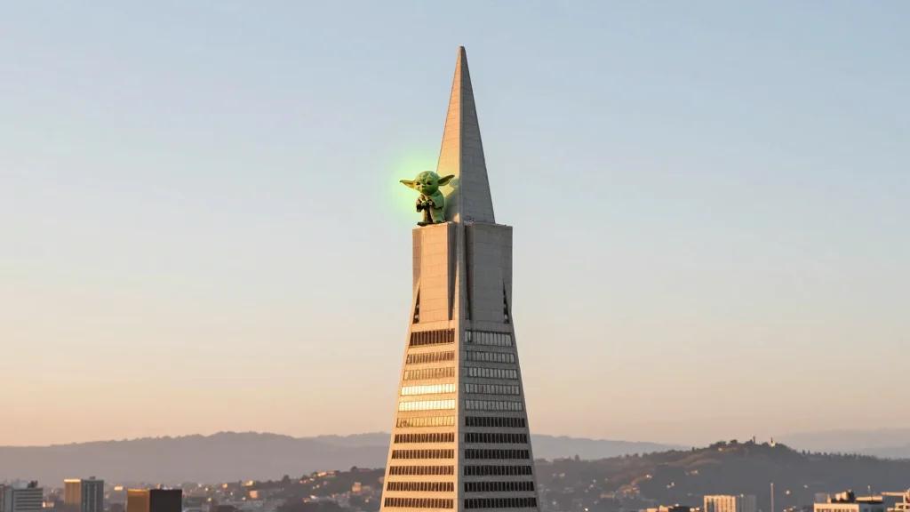 Yoda Targets Transamerica Pyramid Amid German Investor Pressure