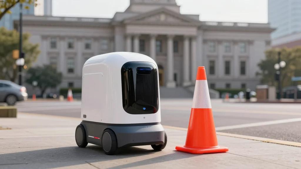 California City Presses Pause on Food Delivery Robots