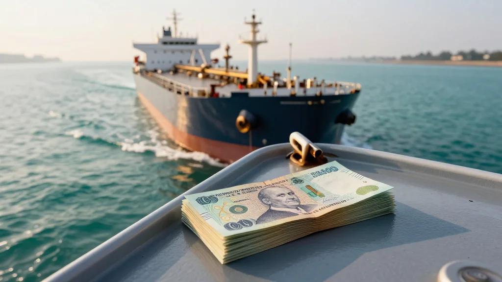 Iran Pushes Hormuz Fees in Rial as Currency Gains 9%