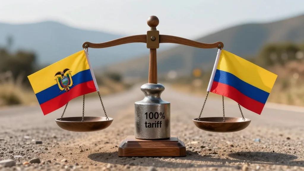 Ecuador Raises Tariffs on Colombia to 100% From 50%