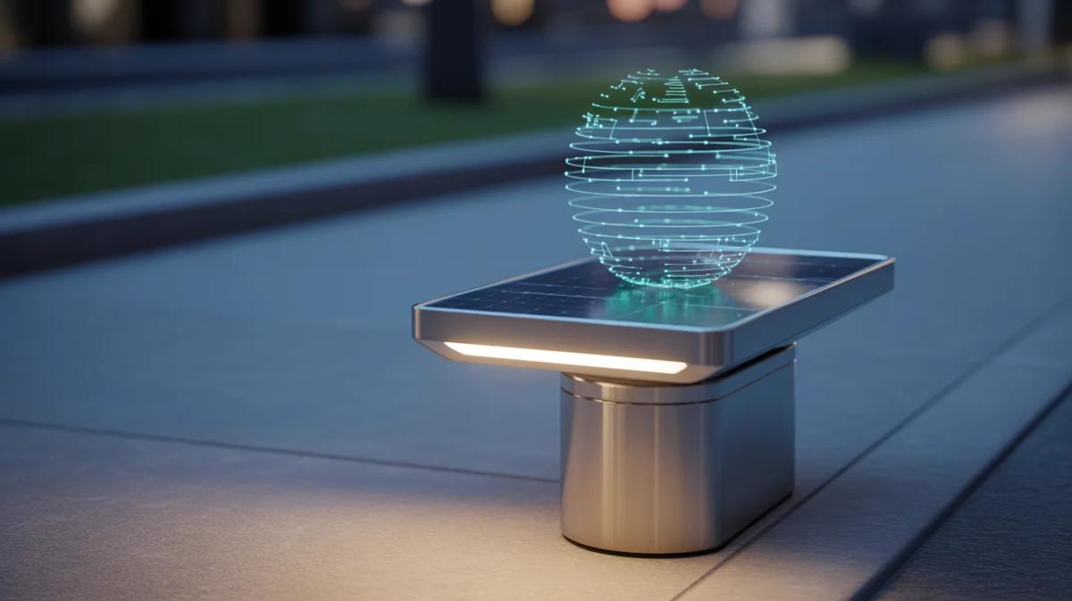 Solar-Powered iLamp Turns the Humble Lamppost Into an AI Hub