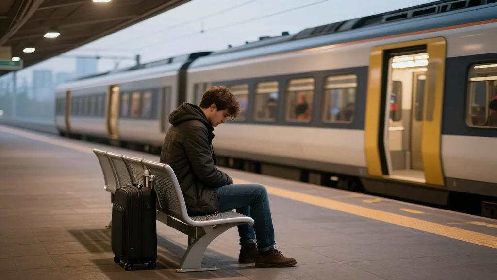 Commuters Stranded for Hours, Forced to Improvise Travel