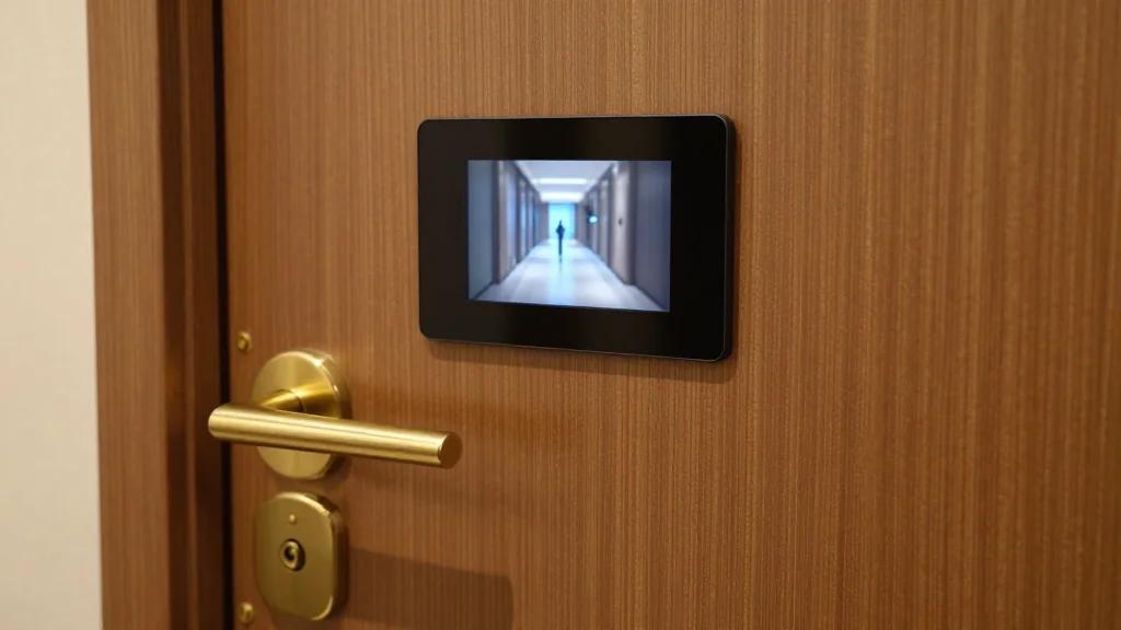 Video Peephole Screens: Luxury Feature, Industry Oddity