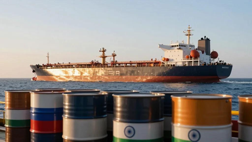 Russian Oil to India Near Record Levels Despite Sanctions Waiver
