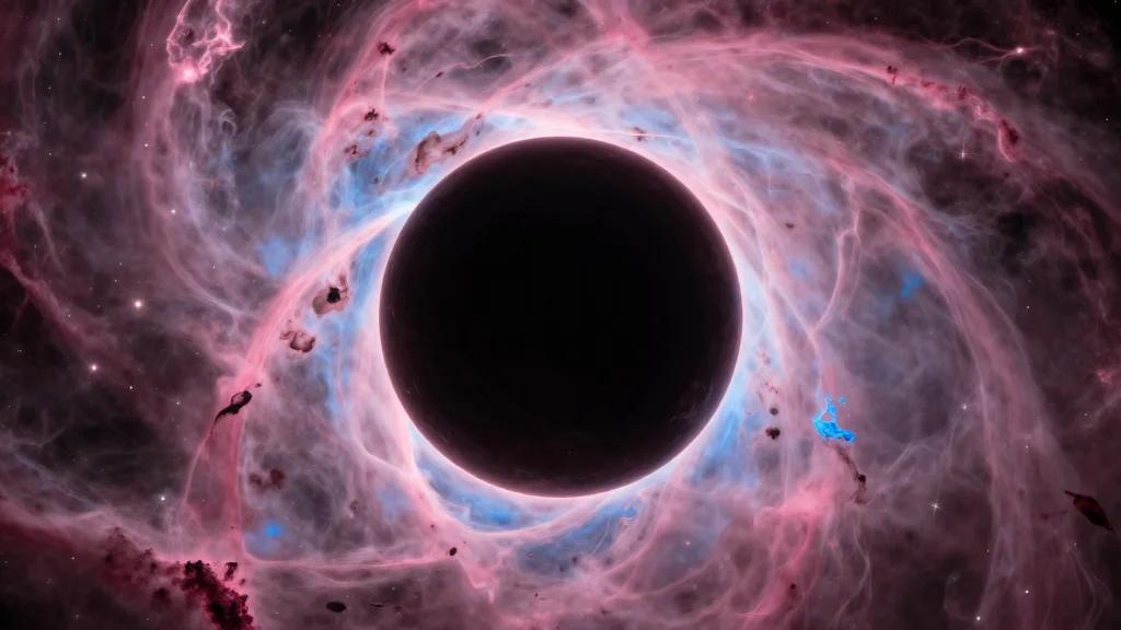 No Cosmic Hole Exists; Nebula Image Is Misused