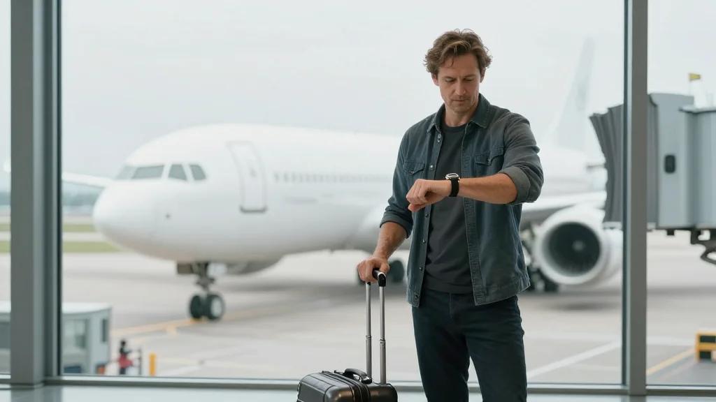 Most Late Flyers Could Avoid Hassle With Ten Extra Minutes